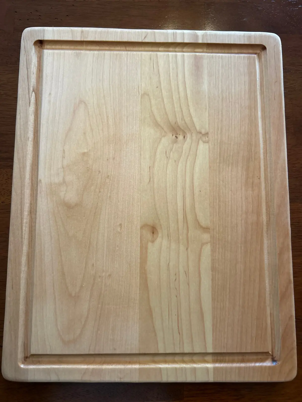 Solid Maple Cutting Board With Groove| Handcrafted In Pennsylvania 1