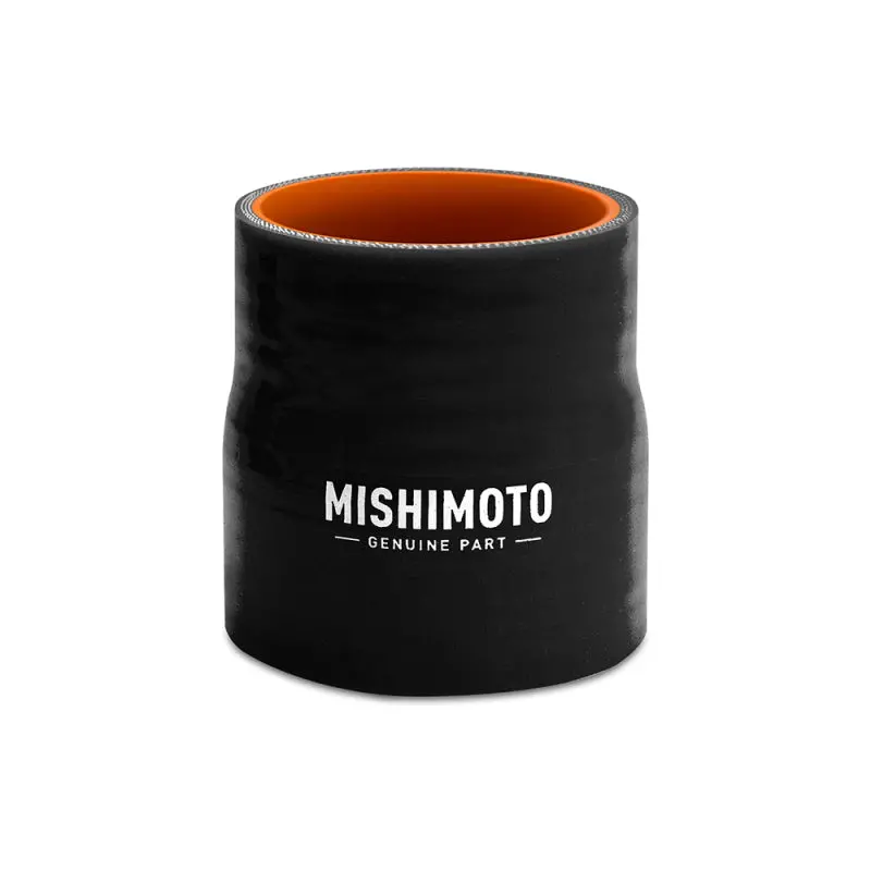 Mishimoto 3-Inch To 3.5-Inch Black Silicone Transition Coupler For Performance Intake Or Exhaust 1