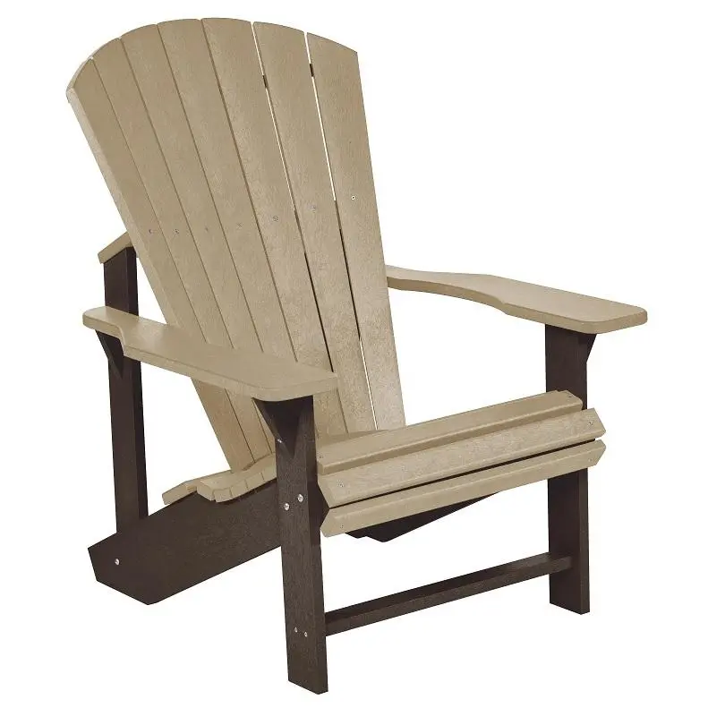 2-Toned Beige & Chocolate Resin Furniture By C.R. Plastic 2