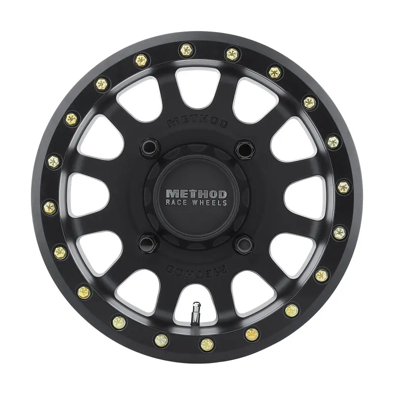 Method Mr401 Utv Beadlock Wheel – 14X7, 4X136, 4+3 / +13Mm Offset, Matte Black With Bh-H20875 Hub 2