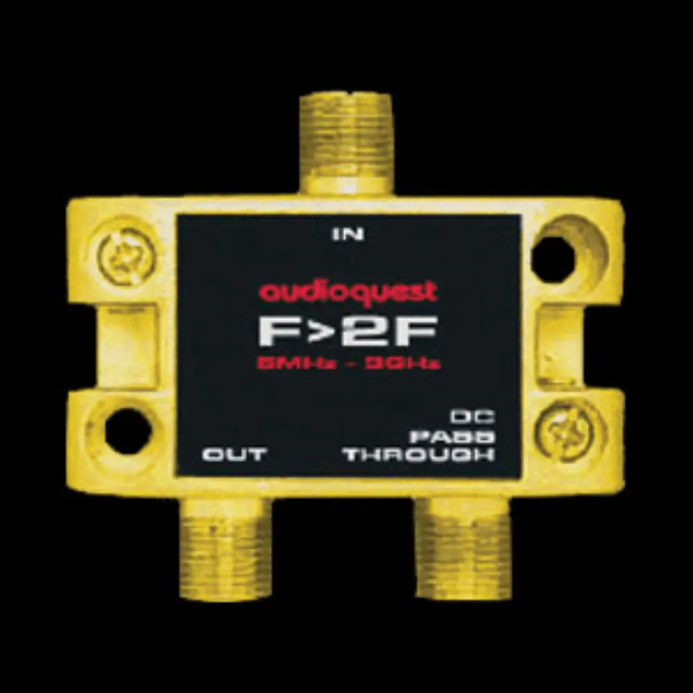Audioquest F To 2F 75Ω Splitter 1