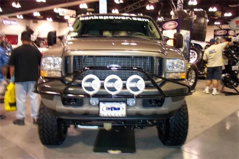 N-Fab Pre-Runner Light Bar 99-07 Ford F250/F350 Super Duty/Excursion - Gloss Black 2
