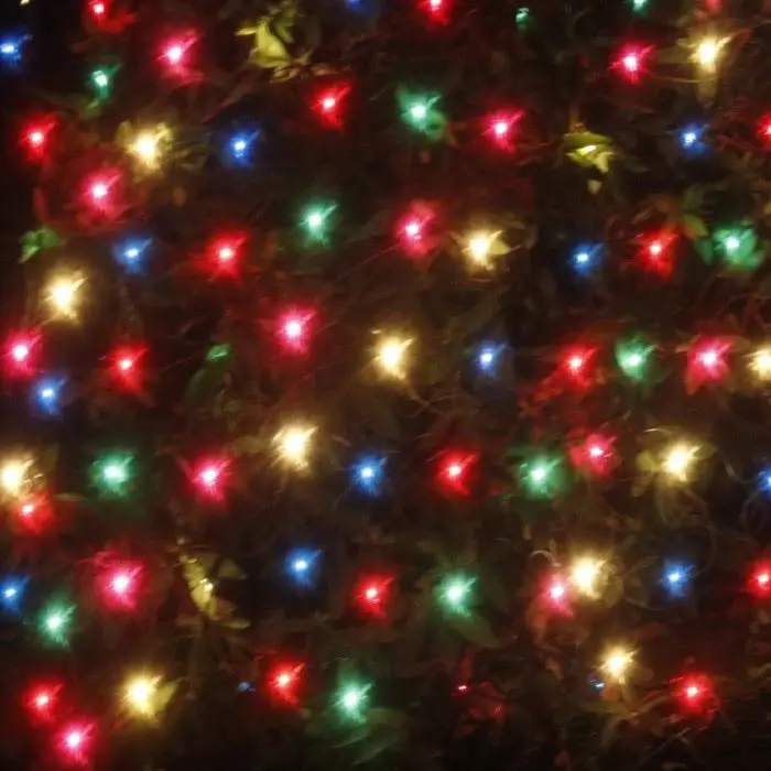 150 Shimmering Net-Style Mesh Christmas Lights 2