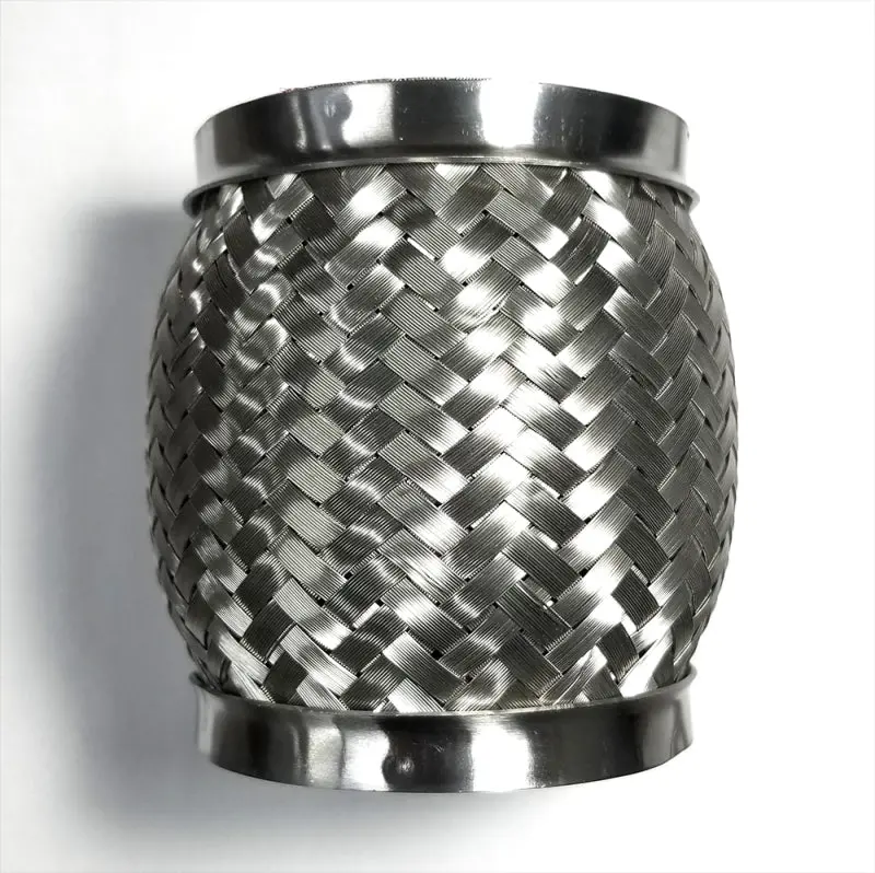 Stainless Bros 3.0" × 6.0" 304 Stainless Steel Flex Joint With Interlock Liner 1