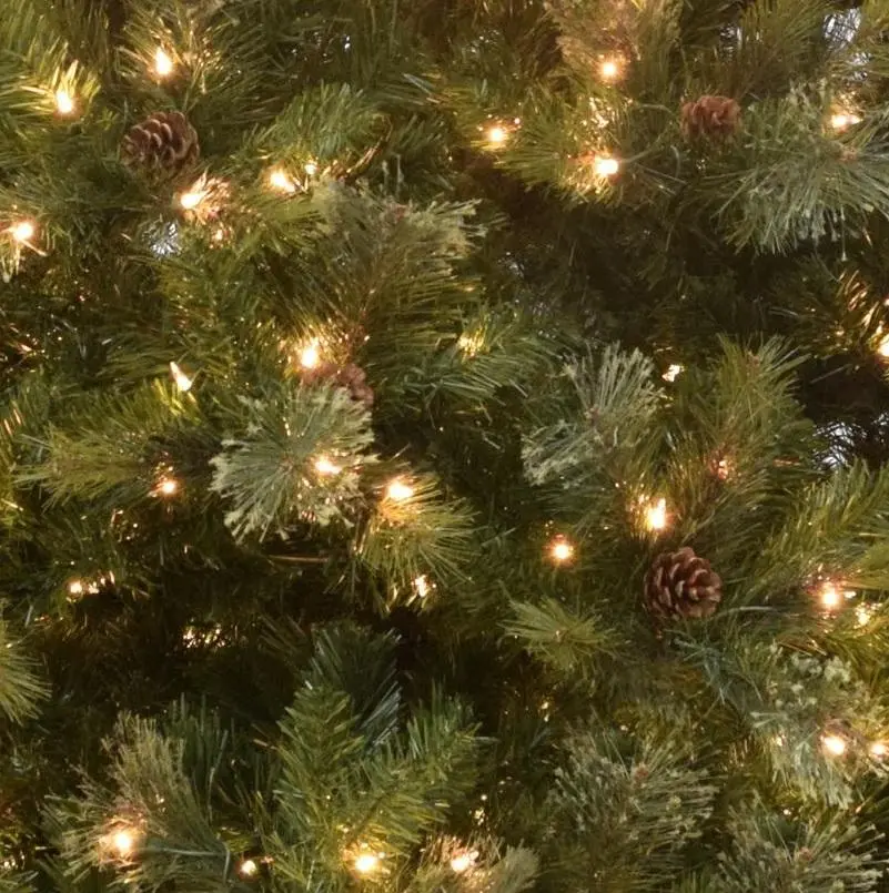 7.5' Rocky Mountain Instant Lite Pole Pre-Lit Artificial Christmas Tree 1