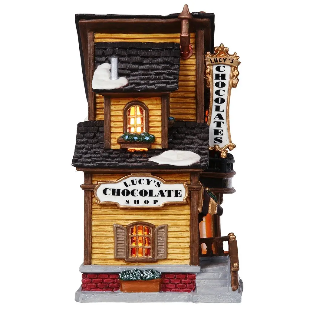 Lemax Caddington Village Lighted Building: Lucy's Chocolate Shop #45052 2