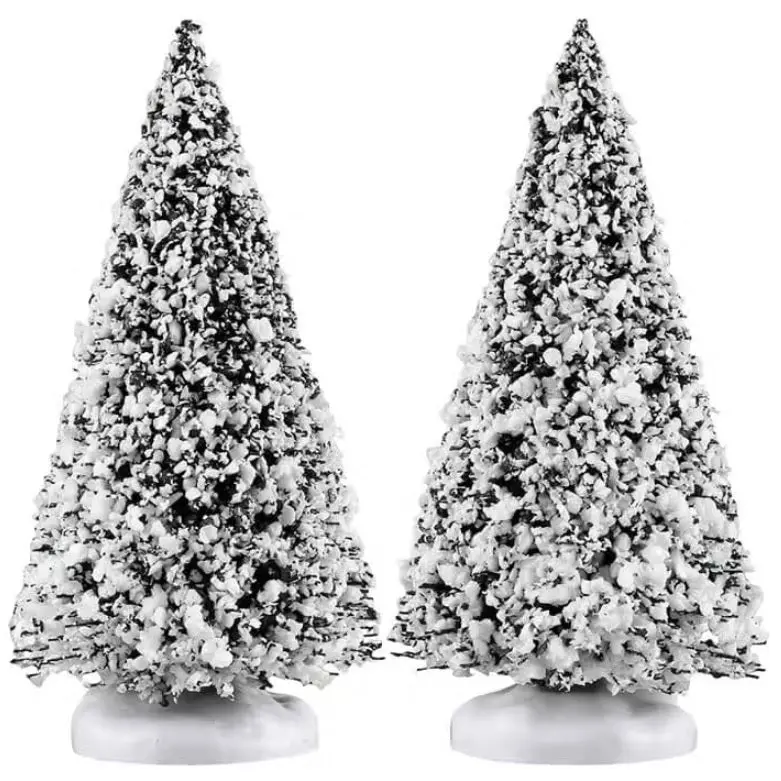 Lemax General Collectibles Landscaping: Evergreen Tree, Set Of 2 #44234 1