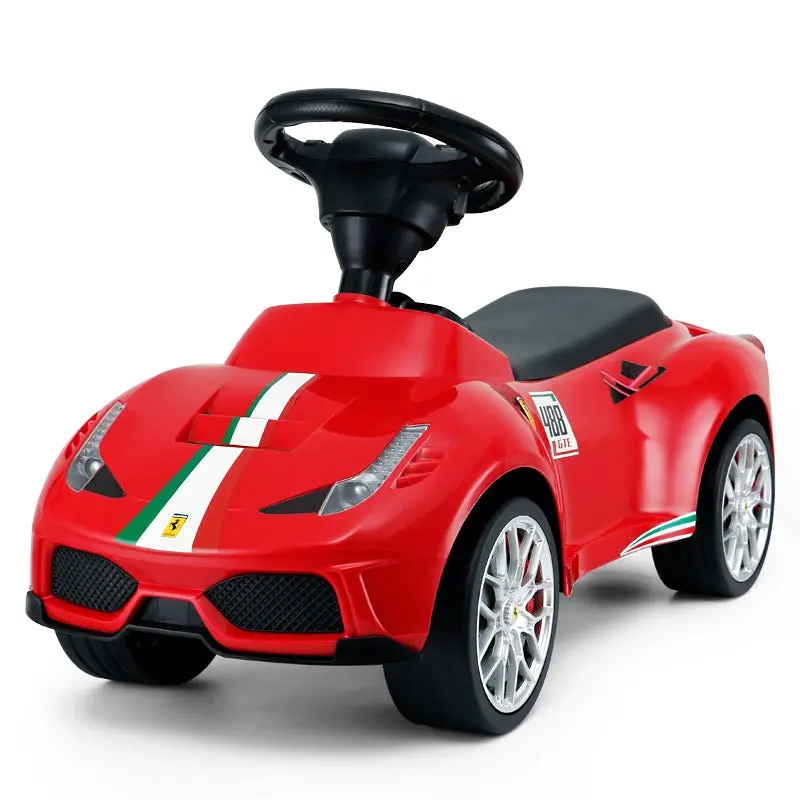 Ferrari 488 Gte Toddler Ride On Pedal Racer Car Foot To Floor, Licensed 1