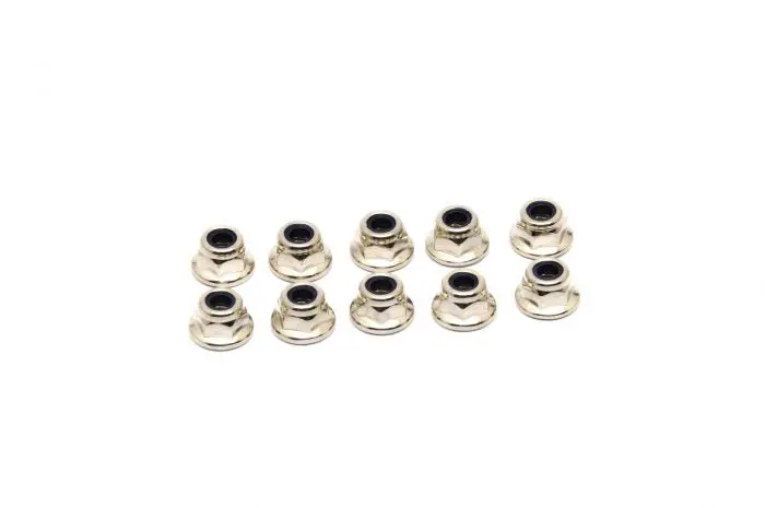 84135 Nylon Nut 4Mm, 10Pcs 1