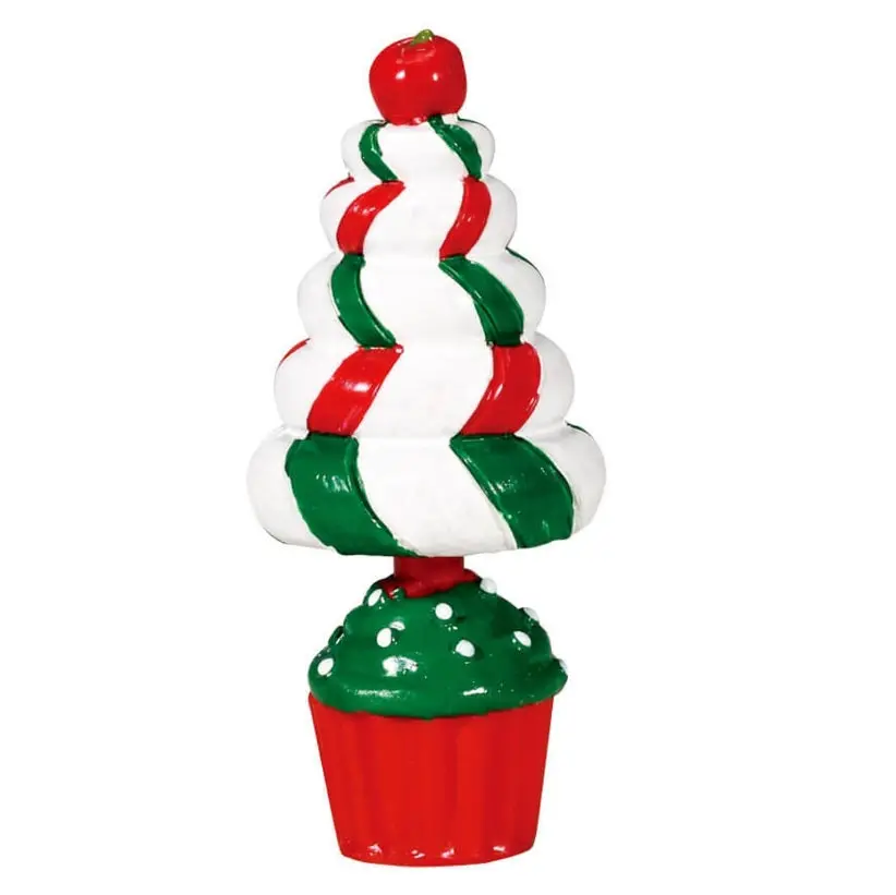 Lemax Sugar N Spice Accessory: Peppermint Tree Topiary #74204 1