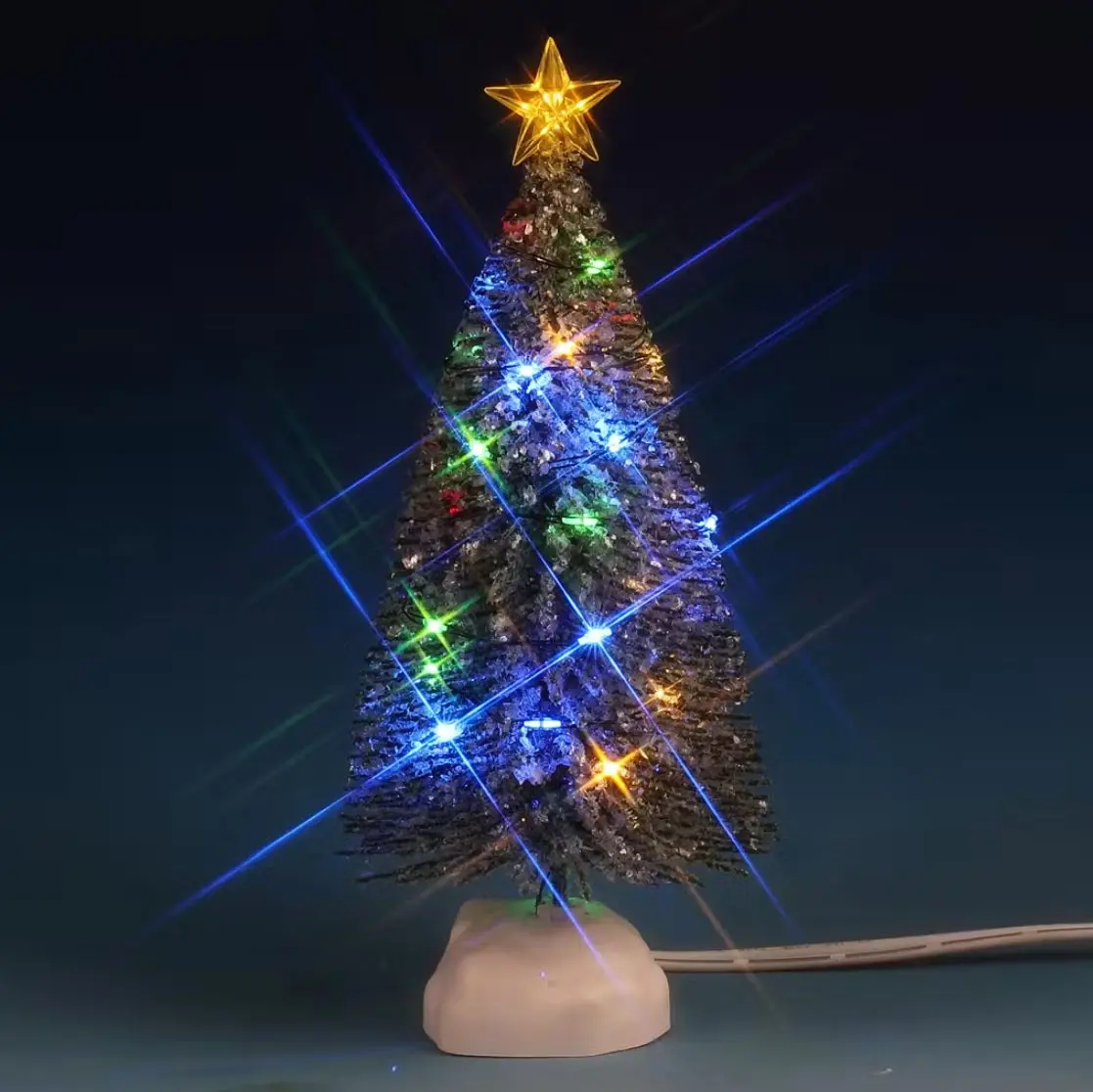 Lemax General Collectibles: Multi Light Evergreen Tree, Medium #74266 1