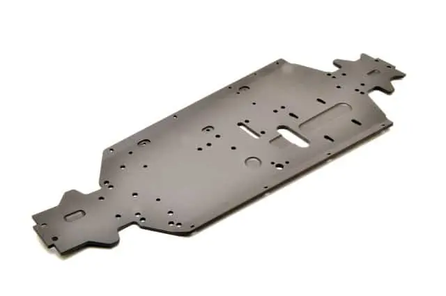 85098  Hyper Vs2 Cnc Alum Chassis - Nitro 1