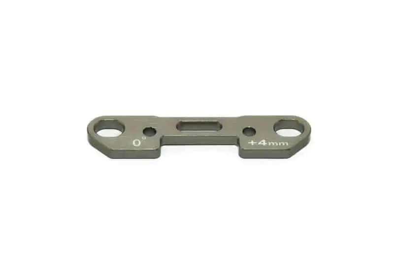 85155 Cnc Alum Rear Lower Arm Holder(Rr)- 0 Deg./ +4Mm 1