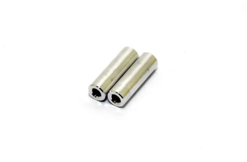 85160 Alum Bushing 3.1X6x20mm, 2Pcs 1
