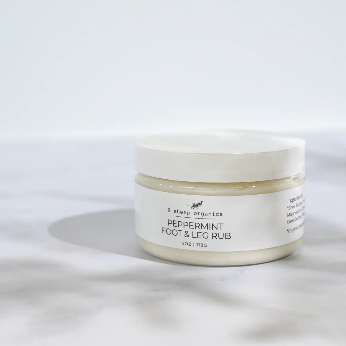 8 Sheep Organics Peppermint Foot & Leg Rub 2