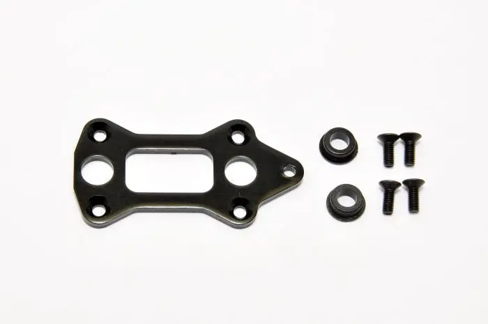 87051 Center Alum Differential Mount Plate-Black, 1Pc 1