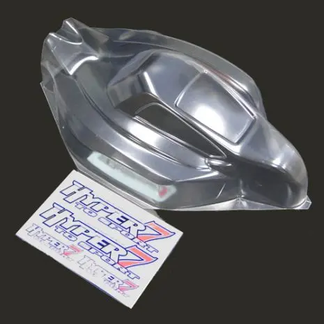 87610　1/8 Hyper 7 Tq Buggy Body Shell -Clear 1