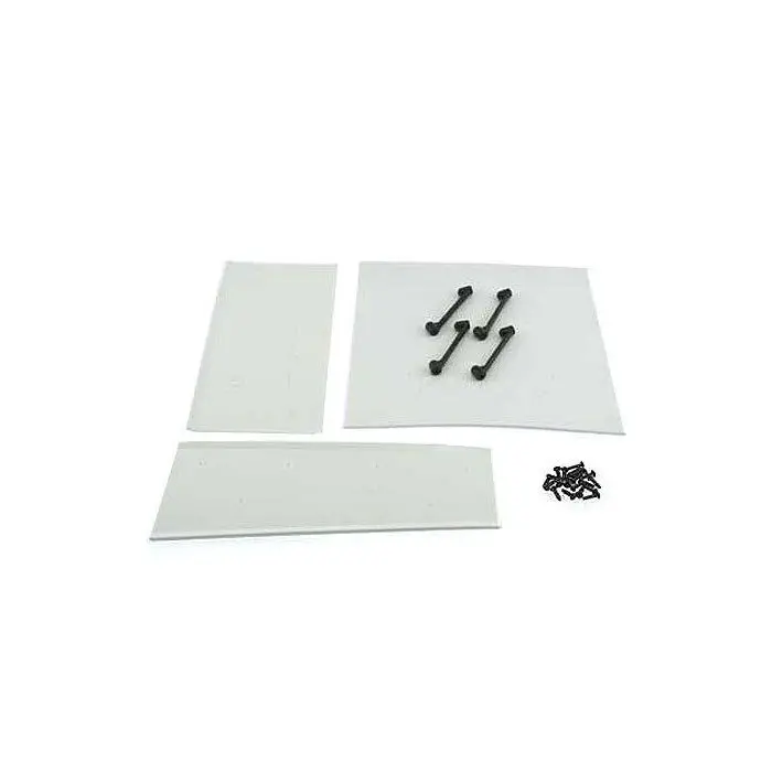 88510 S8  Rear Big Wing- 1 Pc, Med. Wing - 2 Pcs 1