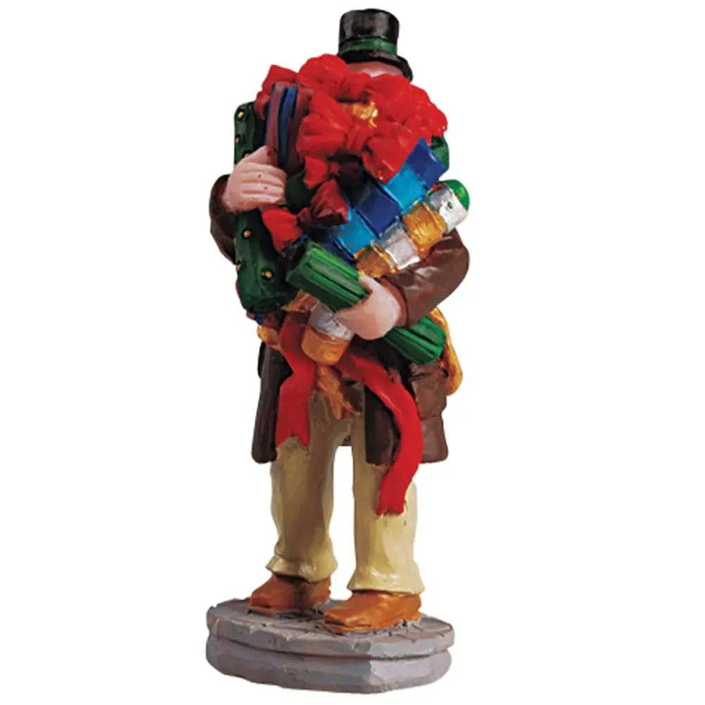 Lemax Caddington Village Figurine: All Wrapped Up #52072 1