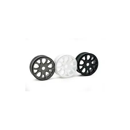 89074W White Wheel , 2 Pcs 1