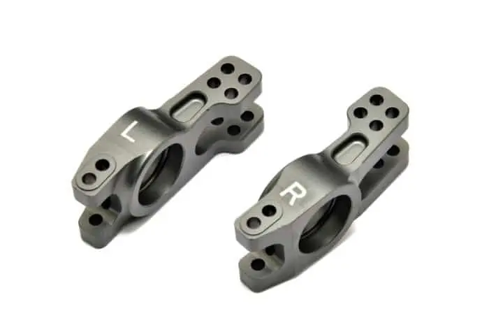 89147 Cnc Alum 7075  Rear Wheel Hub, 2Pcs 1
