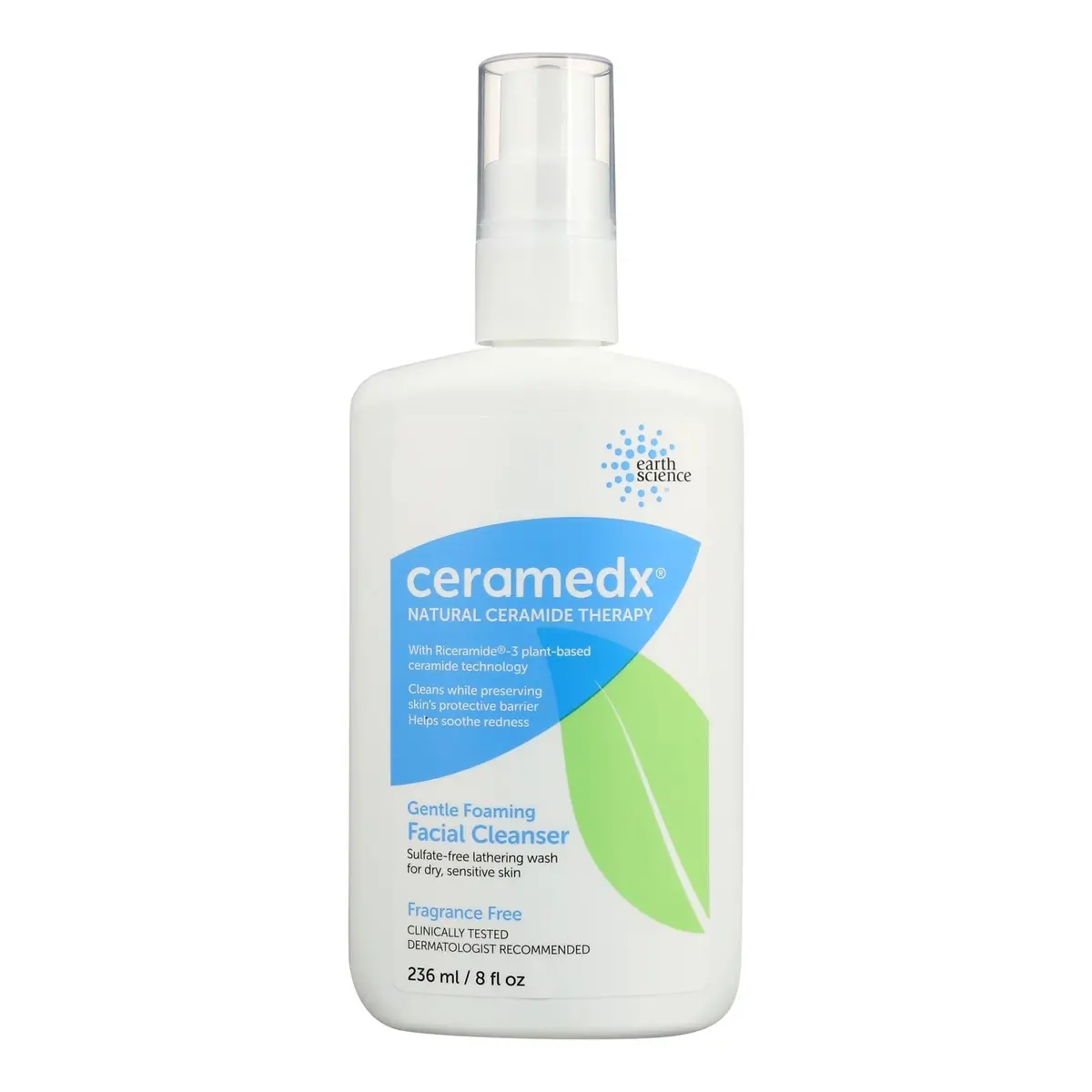 Ceramedx Facial Cleanser Gentle Foam - 8 Fl Oz - 4 Pack 1