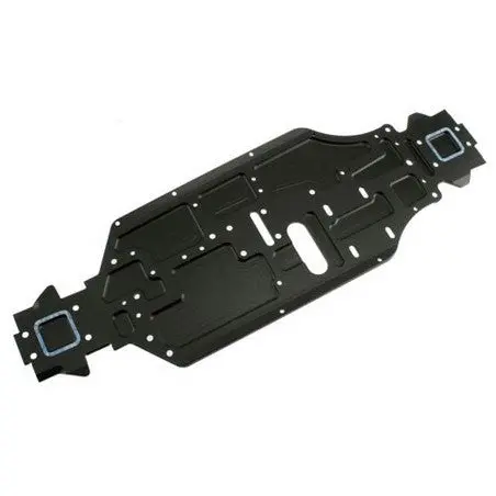 89619 Star Cnc Chassis  - Hard Coating Black 1
