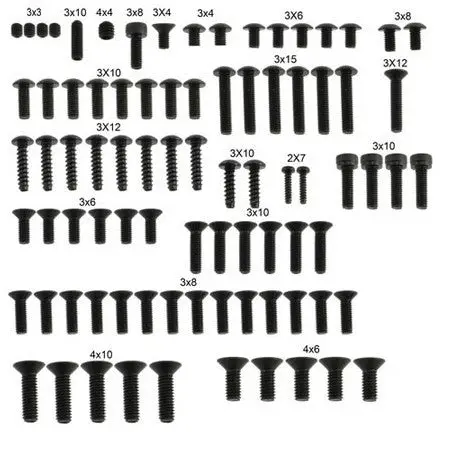 89628 Star Screw Set - C - For Chassis Star Version 1