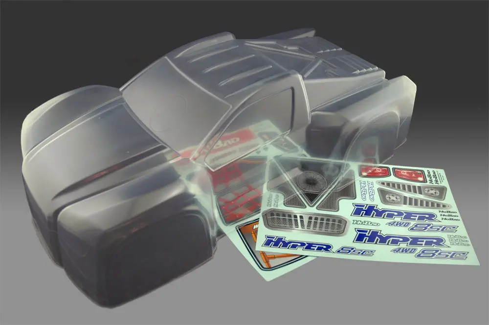 89818　Hobao 8Sc Clear Body 1