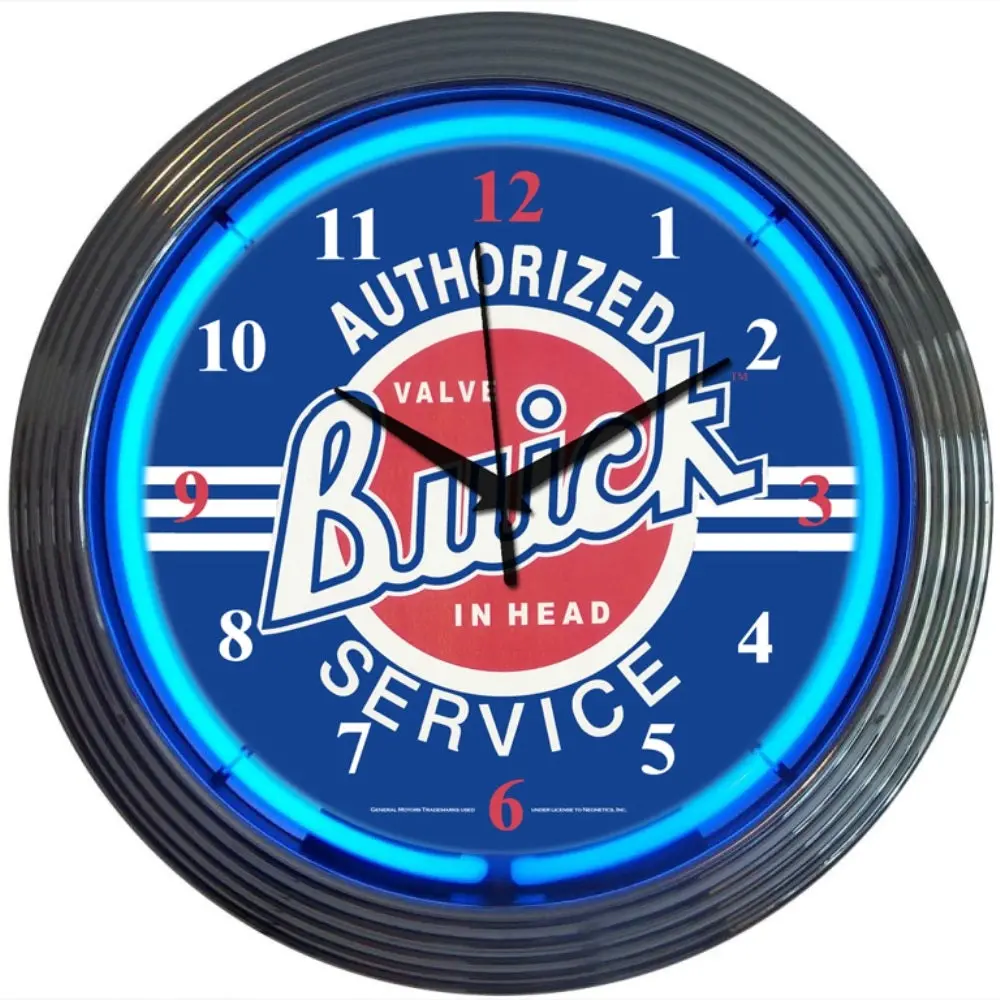 Neonetics Gm Buick Service Neon Clock 1