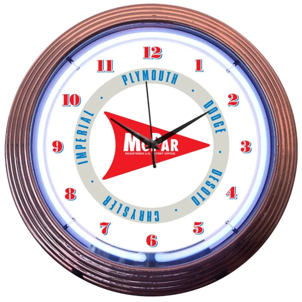 Neonetics Mopar Arrow Neon Clock 1