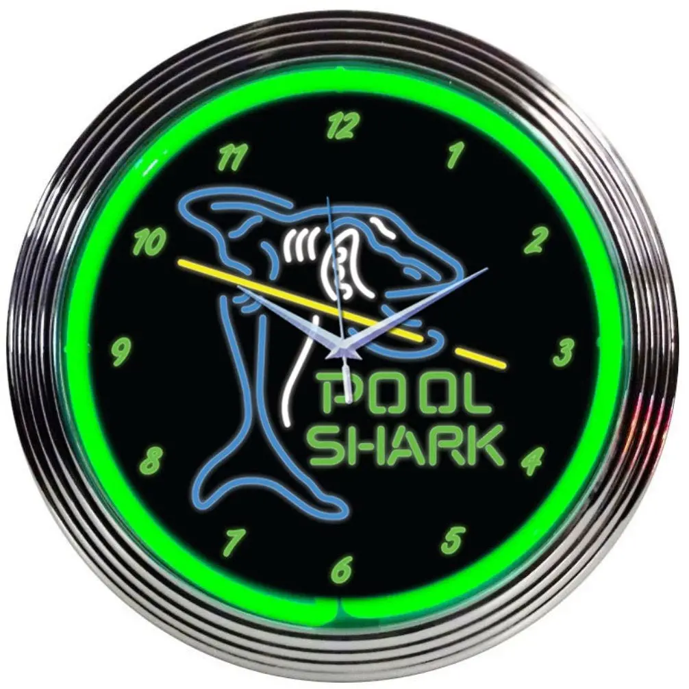 Neonetics Pool Shark Neon Clock 1