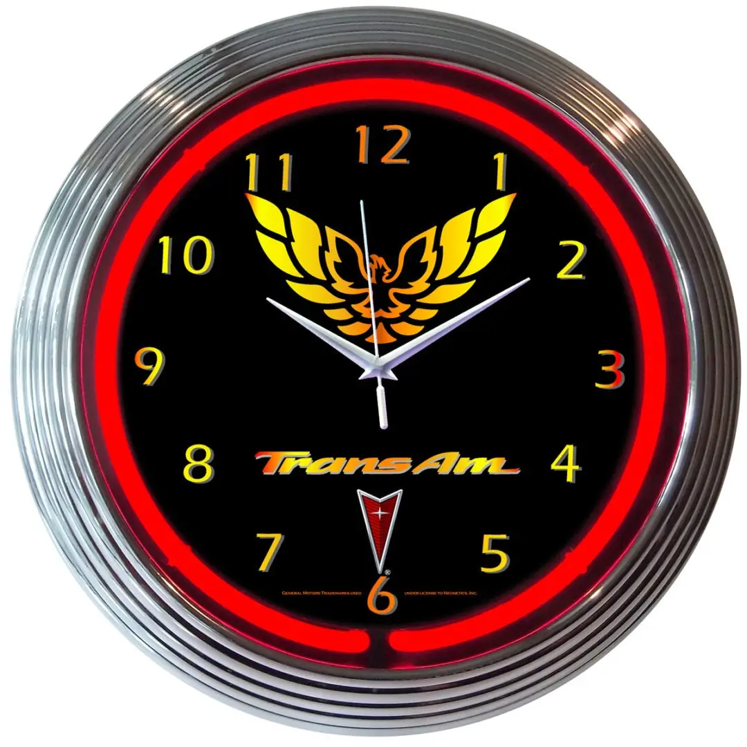 Neonetics Gm Trans Am Neon Clock 1