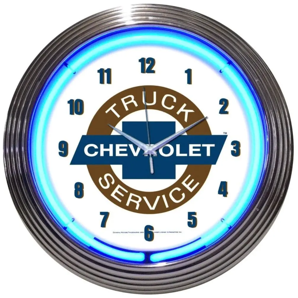 Neonetics Chevy Truck Neon Clock 1