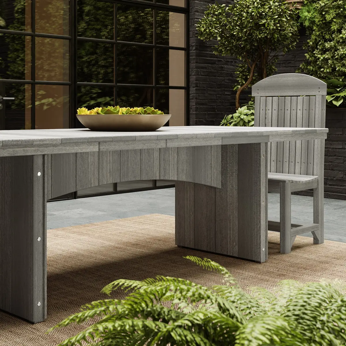 Urban 3' X 8' Rectangular Dining Table From Luxcraft 1