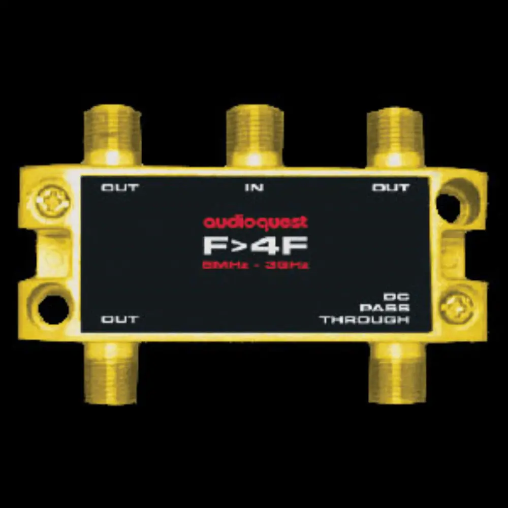 Audioquest F To 4F 75Ω Splitter 1