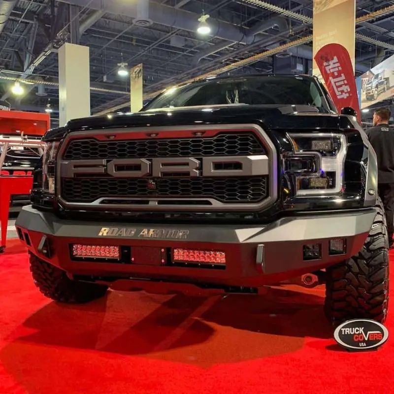 Road Armor 18-20 Ford F-150 Stealth Front Non-Winch Bumper - Tex Blk 1
