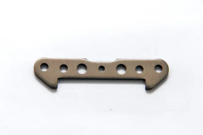 90002 Ss Front Lower Alum Arm Holder - A Plate 1