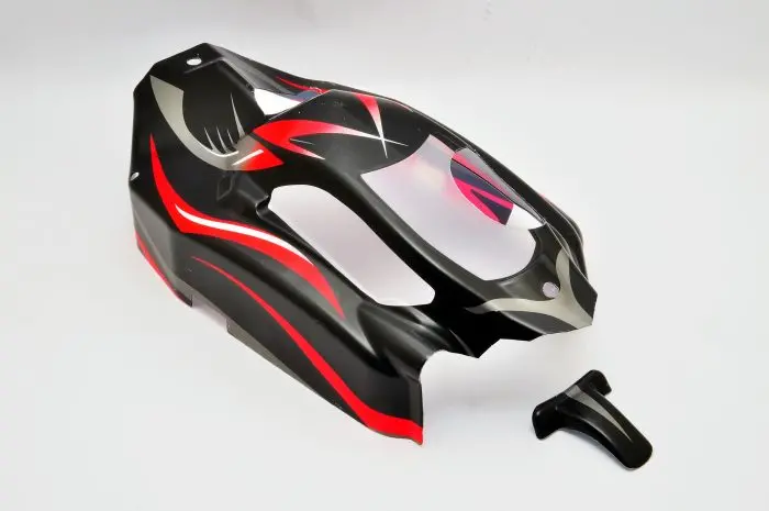 90042B Hyper Ss Printed Body (Black) 1