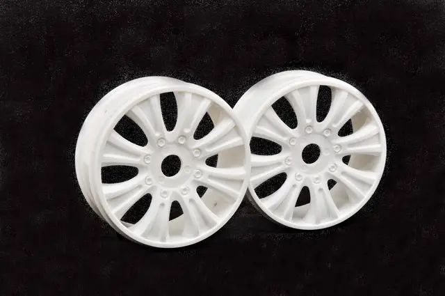 90070 Gtb Wheel (White), 2Pcs 1