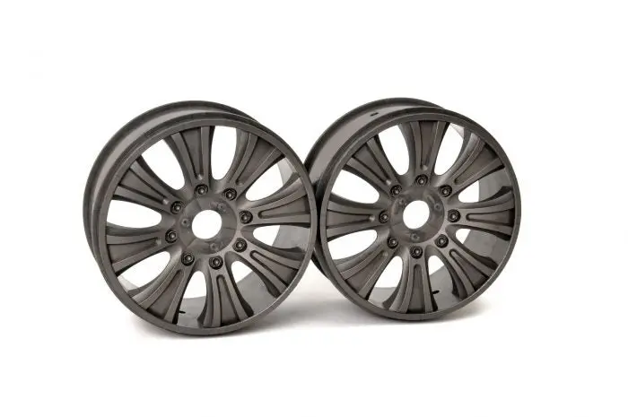 90070G Gtb Wheel (Gray), 2Pcs 1