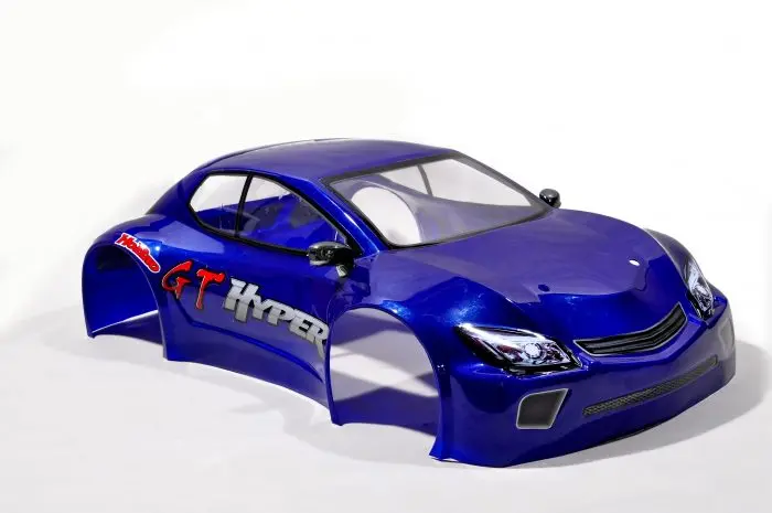90075Bu Hyper Gt New Painted Body Short (Blue) 1