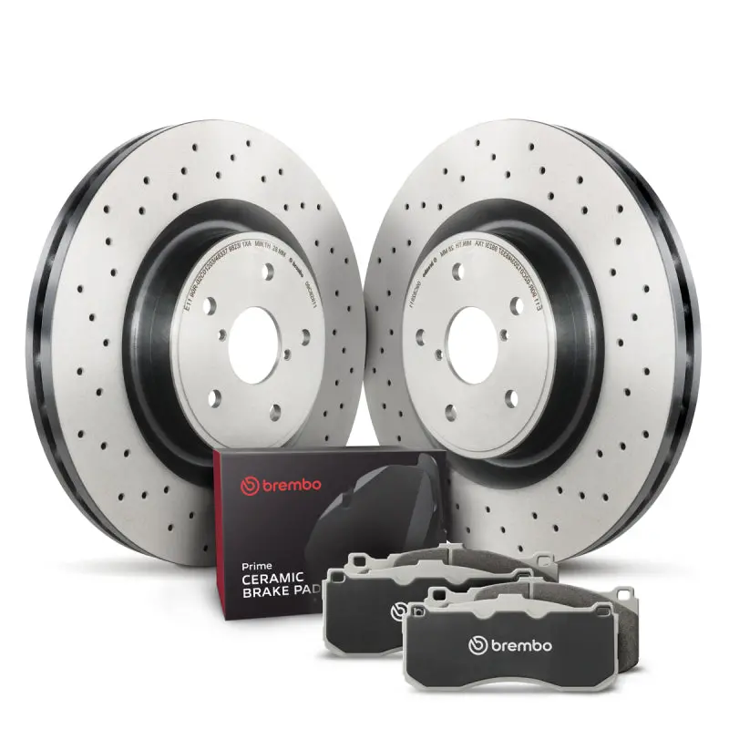 Brembo Oe-Style Rear Disc Brake Kit — Complete Replacement Assembly 1