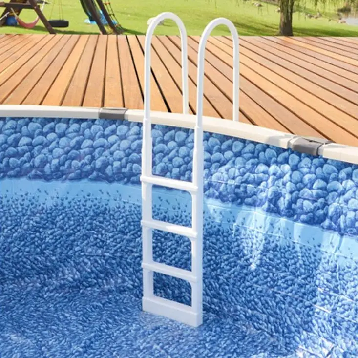Main Access Pro Series Above Ground Pool Deck Ladder 1
