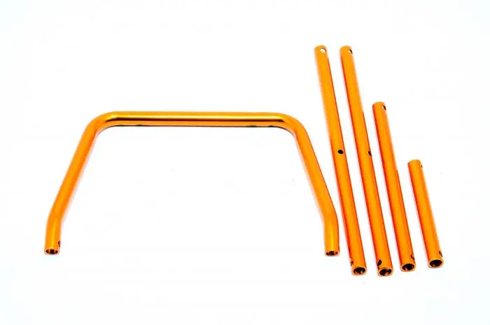 91003Rg Front/Middle Cage Tube (Orange) (Cage & Ss) 1