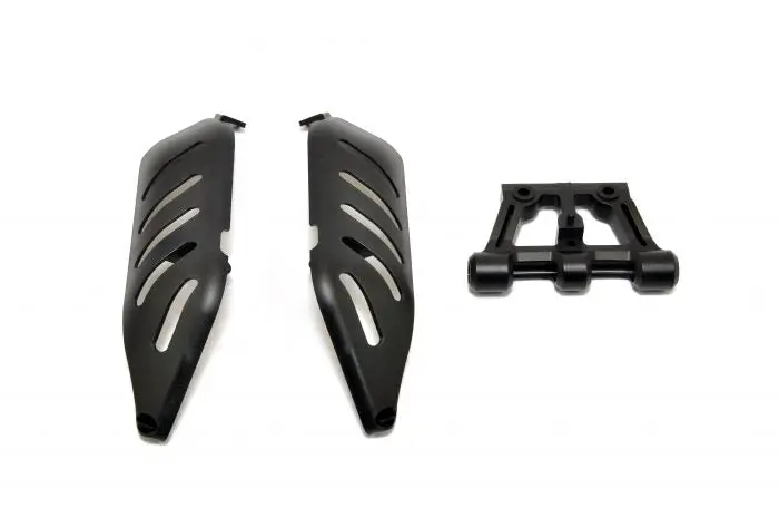 91006 Front Top Plate & Rear Side Fenders (Cage & Ss) 1