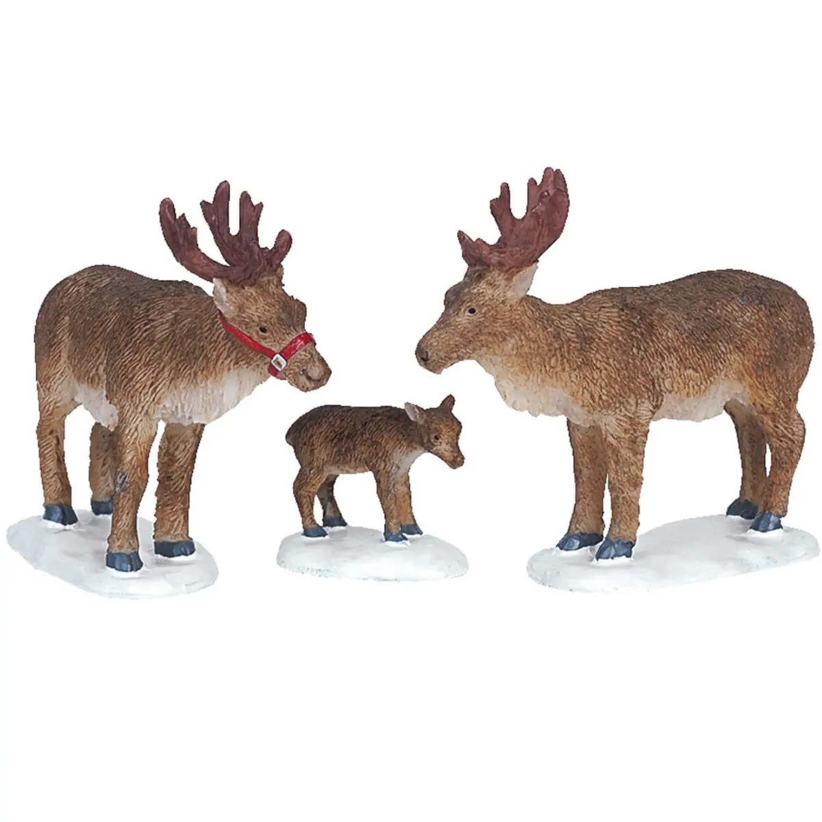 Lemax Santa's Wonderland Figurines: Reindeer, Set Of 3 #62242 1