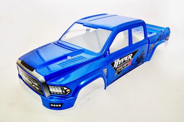 94111Bu Mt Plus Ii Painted Body Shell- Blue 1