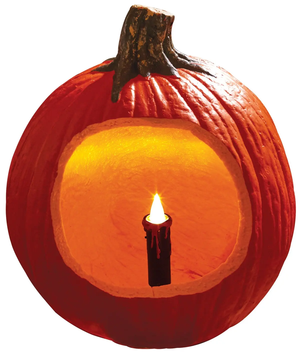 3" Led Flicker Candle For Pumpkins 1
