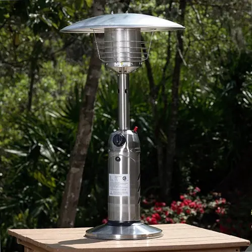 Stainless Steel Table Top Propane Patio Heater 1